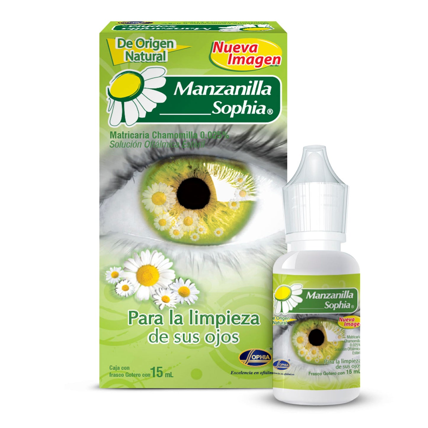 Gotas Oftalmicas Manzanilla Sophia 15 Ml