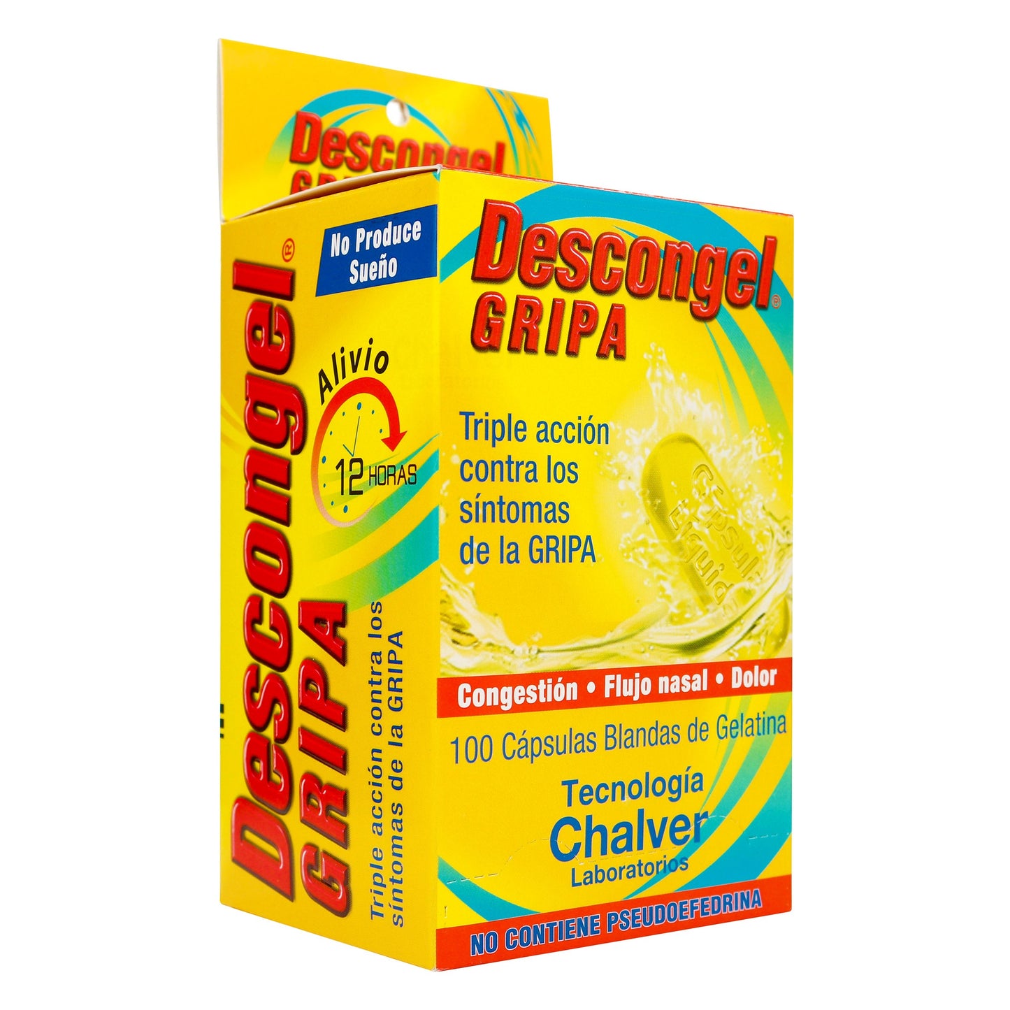 Descongel Gripa 100 Capsulas Blandas