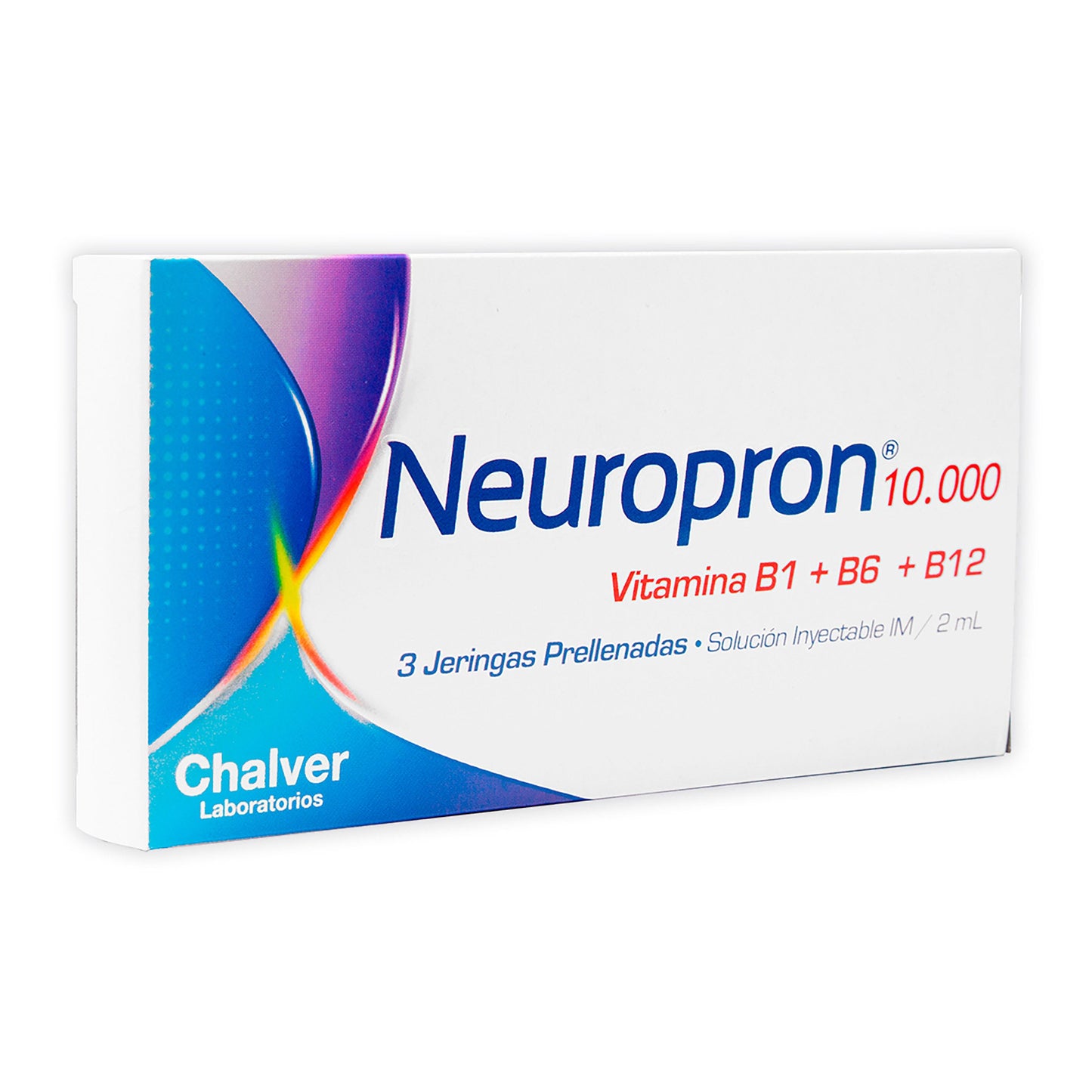 Neuropron 10.000 Solucion Inyectable 2 Ml 3 Unidades