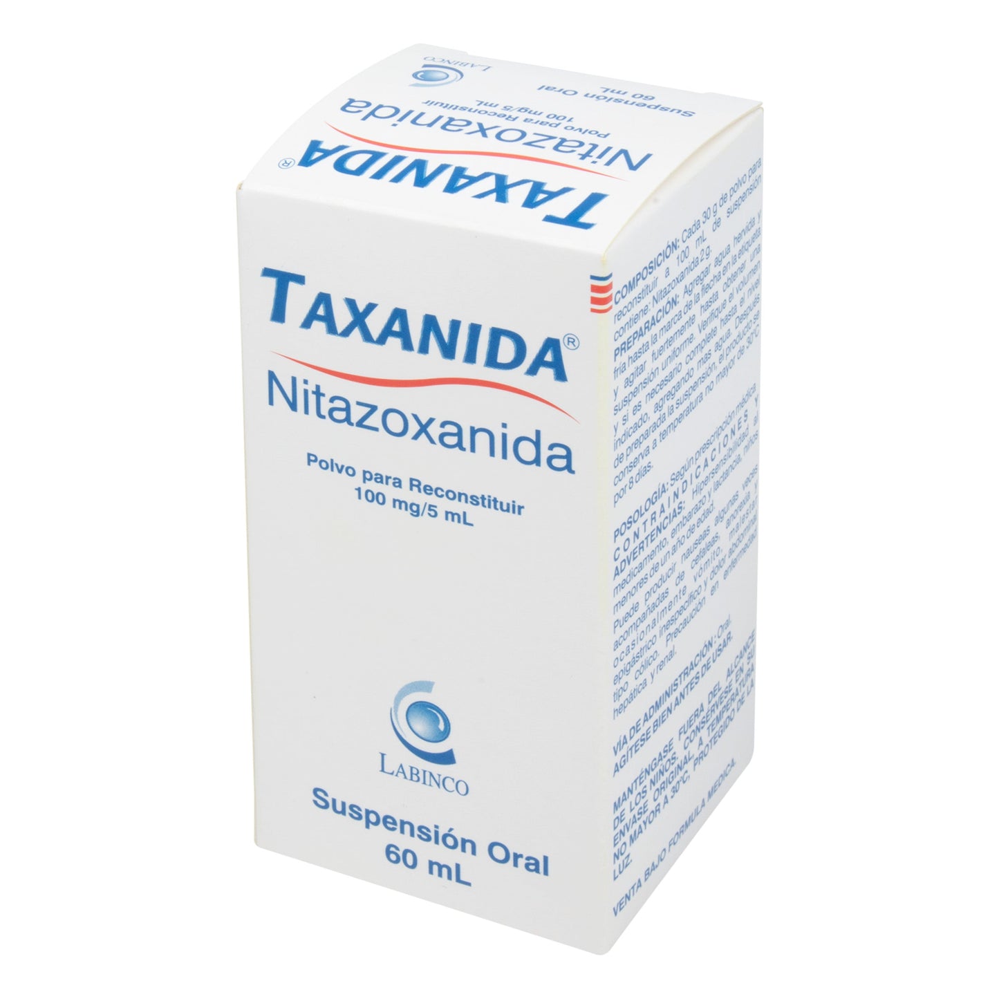 Taxanida 100 Mg/5 Ml 60 Ml