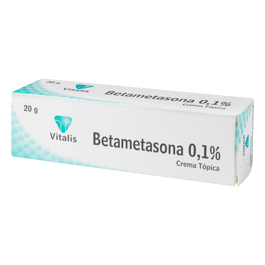 Betametasona 0.1% Crema 20 Gr Vt