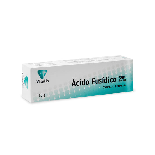 Acido Fusidico 2% Crema 15 Gr Vt