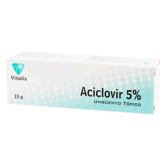 Aciclovir 5% Unguento 15 Gr Vitalis